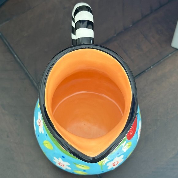 Cat's Meow Joyce Shelton Ceramic Creamer Pitcher 3 1/2" for cat lovers whimsy - Picture 6 of 6